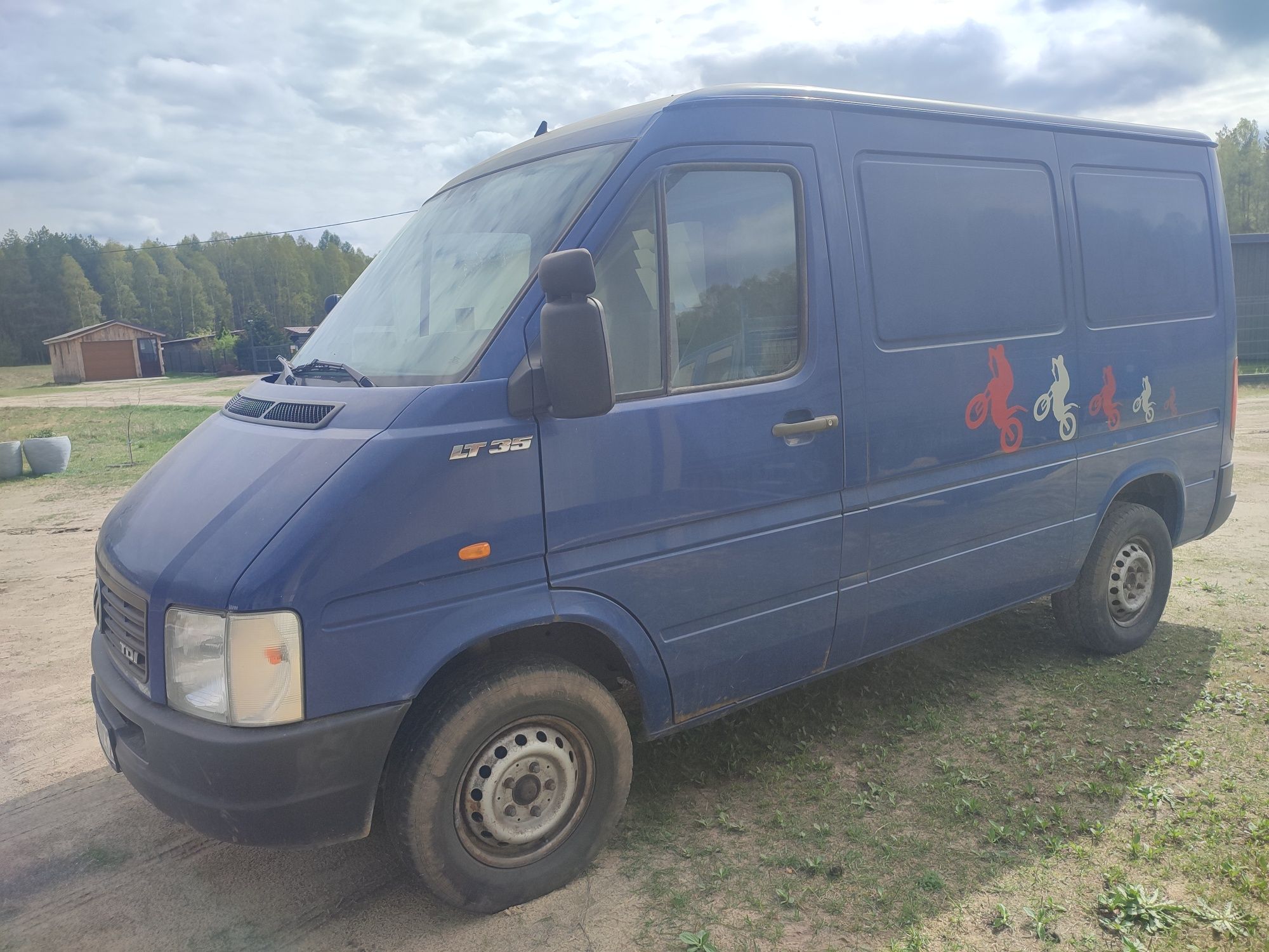 Volkswagen LT35 2005r 2.5 TDI 109KM, mały przebieg, z Niemiec