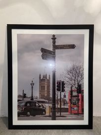 Obraz Londyn zdjęcie w czarnej ramie miasto