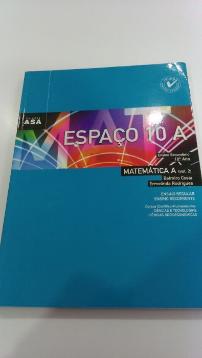 Livro escolar matemática 10 ano