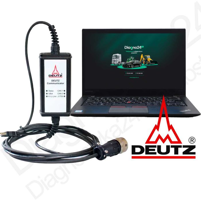 SERWISÓWKA Deutz Fahr Serdia 2010 Zestaw Diagnostyczny Maszyny AGRO