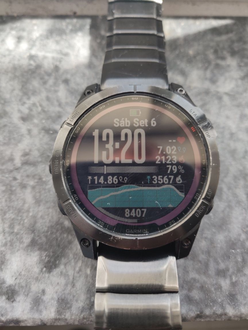 Garmin Fénix 7 Solar Saphire