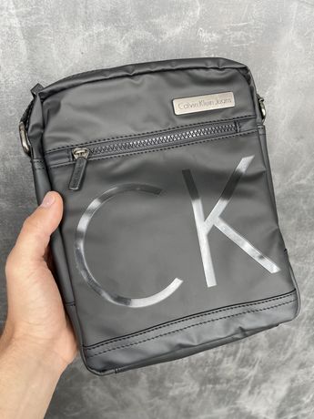 Мужская сумка планшетка Calvin |барсетка на через плече чоловіча CK