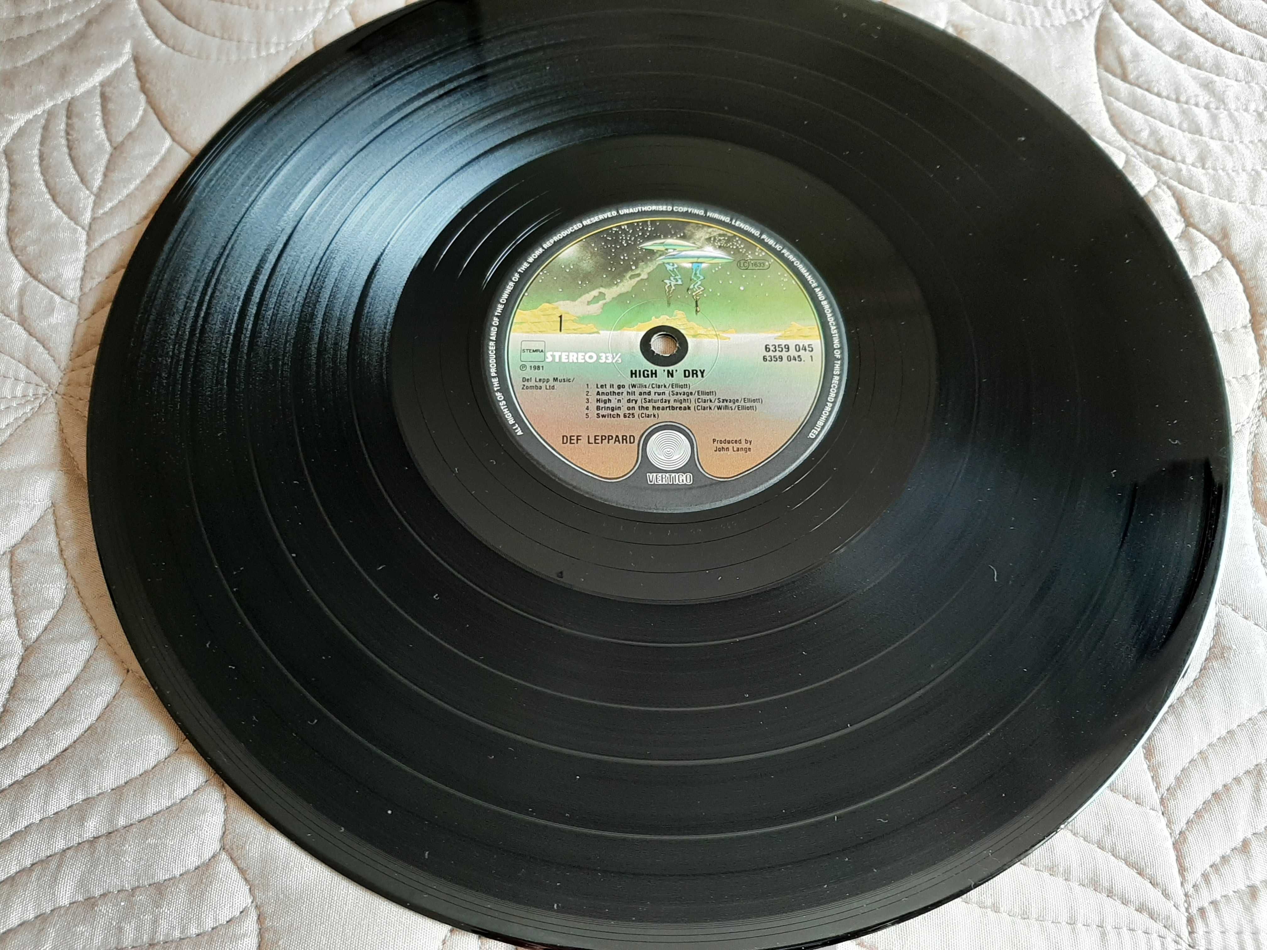 Def Leppard - High ´N` Dry - Holanda - Vinil LP