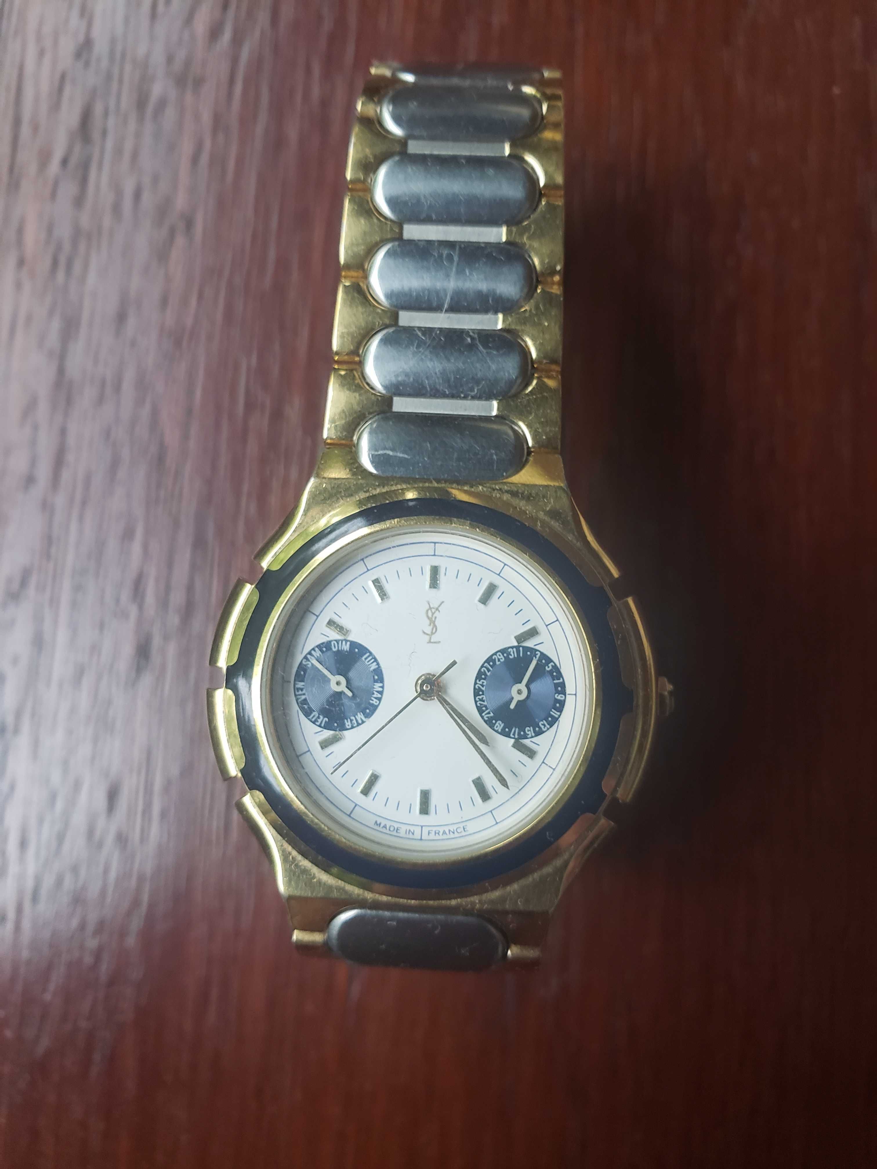 Relogio Yves Saint Laurent Classico em aço