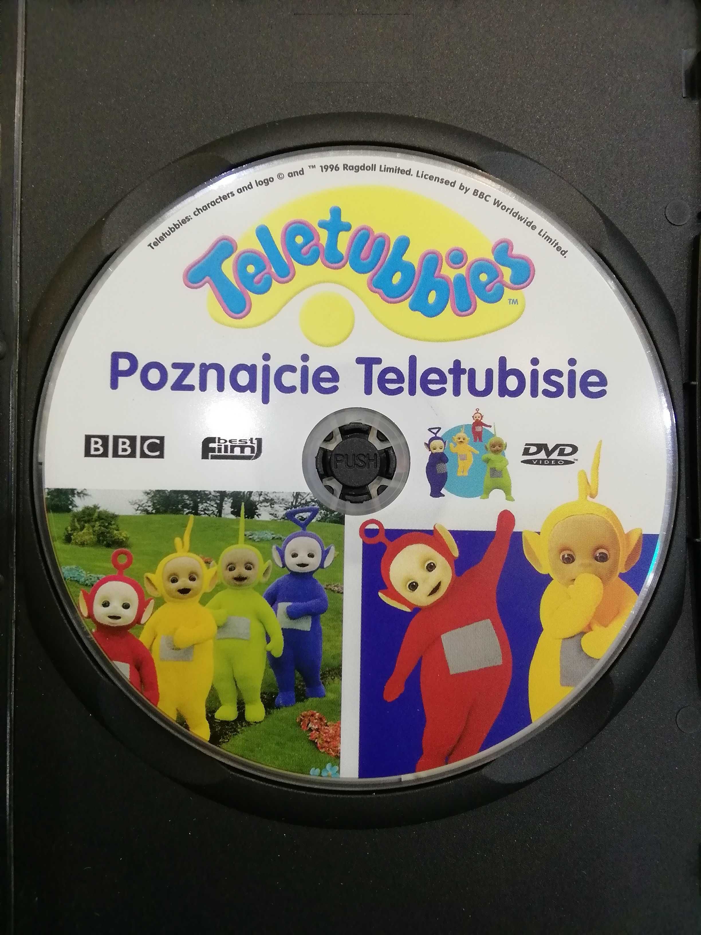 Poznajcie Teletubisie: Tinky-Winky, Dipsy, Laa-Laa, Po Płyta DVD 2005r