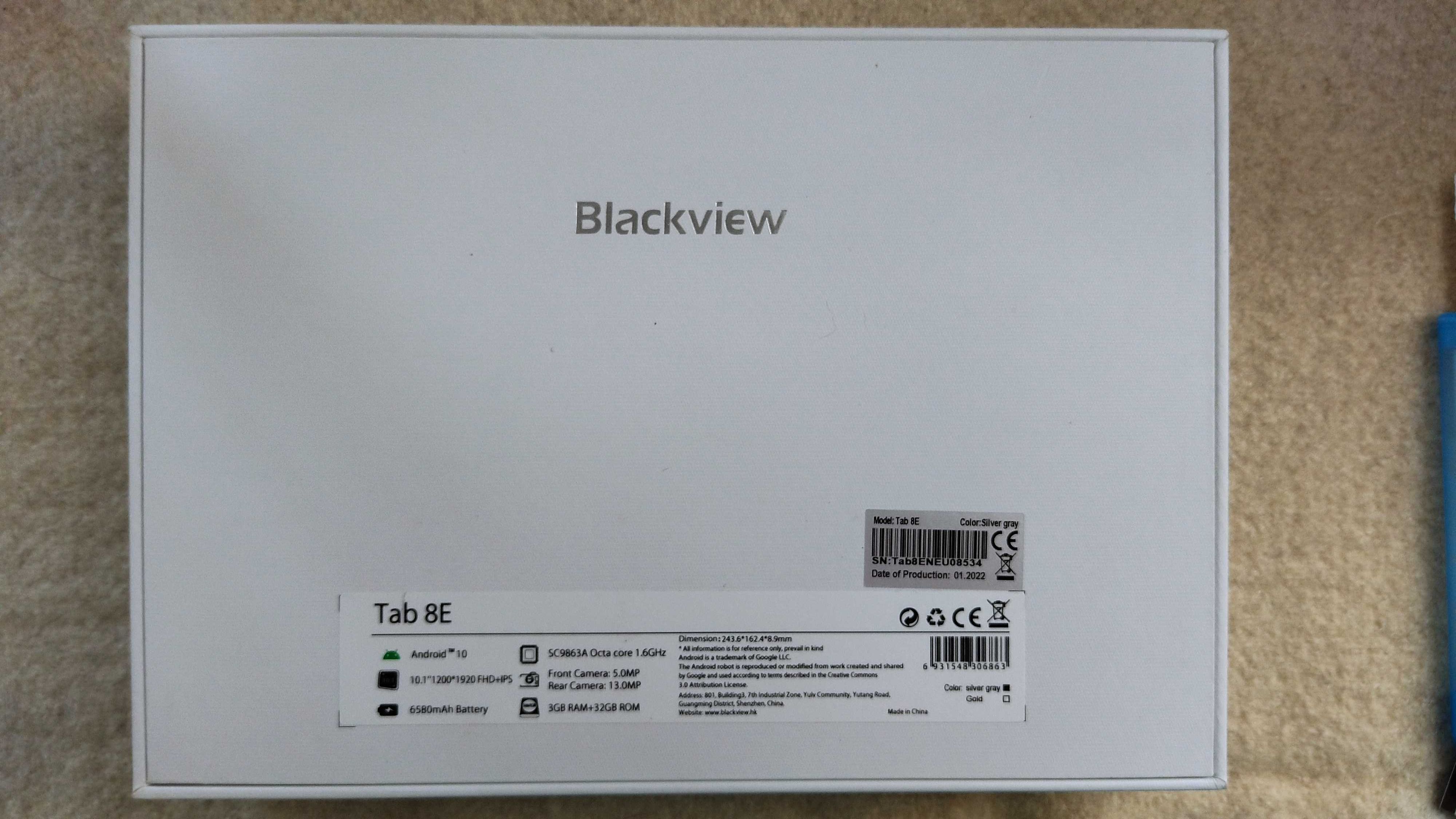 Планшет Blackview Tab 10"