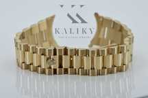 Złota bransoleta 14k 585 do zegarka męskiego typu Rolex mwb015y