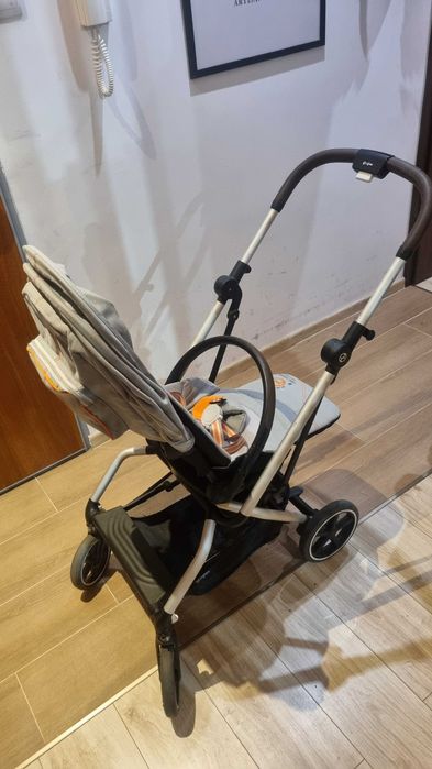 Cybex Eezy S Twist +2 Lava Grey + półspiworek – stan bdb