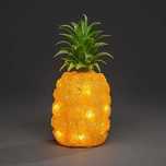 oświetlenie ogrodowe Akrylowy ananas z 16 diodami LED 47 cm biały