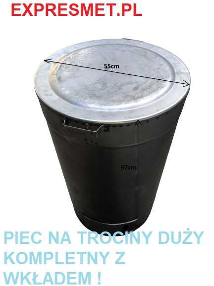 piec na trociny TROCINIAK TROCIAK piec koza piecyk warsztat SOLIDNY BL