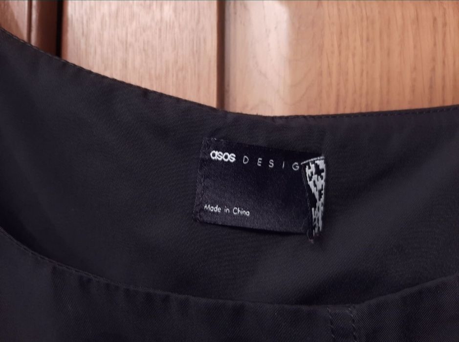 Сарафан,платье Asos,чёрная ,размер 70