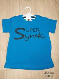 T-shirt Super synek - rozmiar 2/3lata