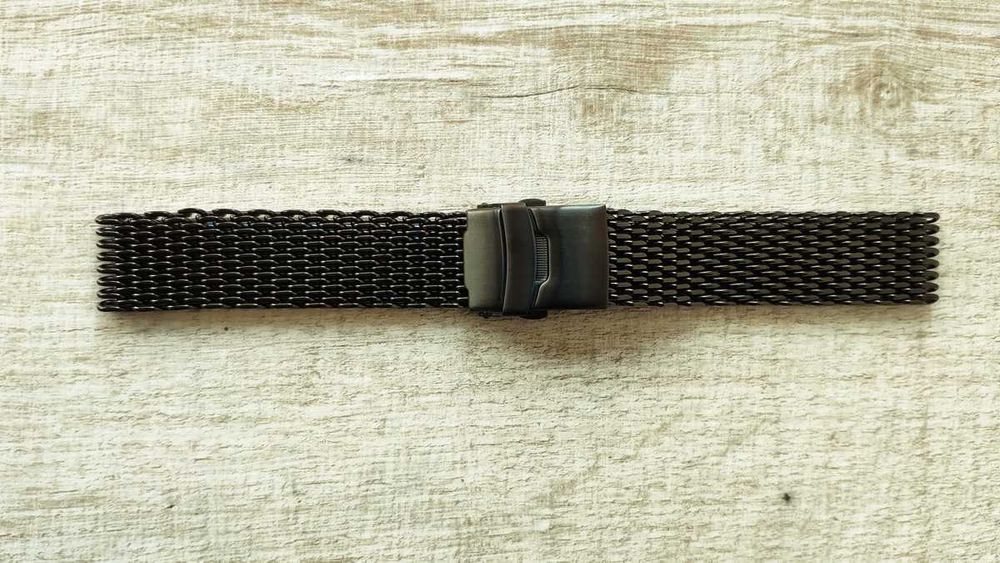 Shark Mesh кольчужний браслет годинника 18 20 22 24 Кольчуга ремінець