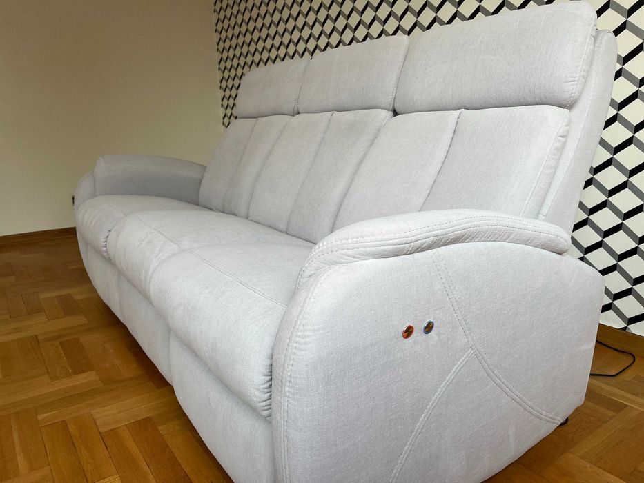 Nowa Sofa + 2 fotele SWARZĘDZ - Aqua Clean - funkcja relax