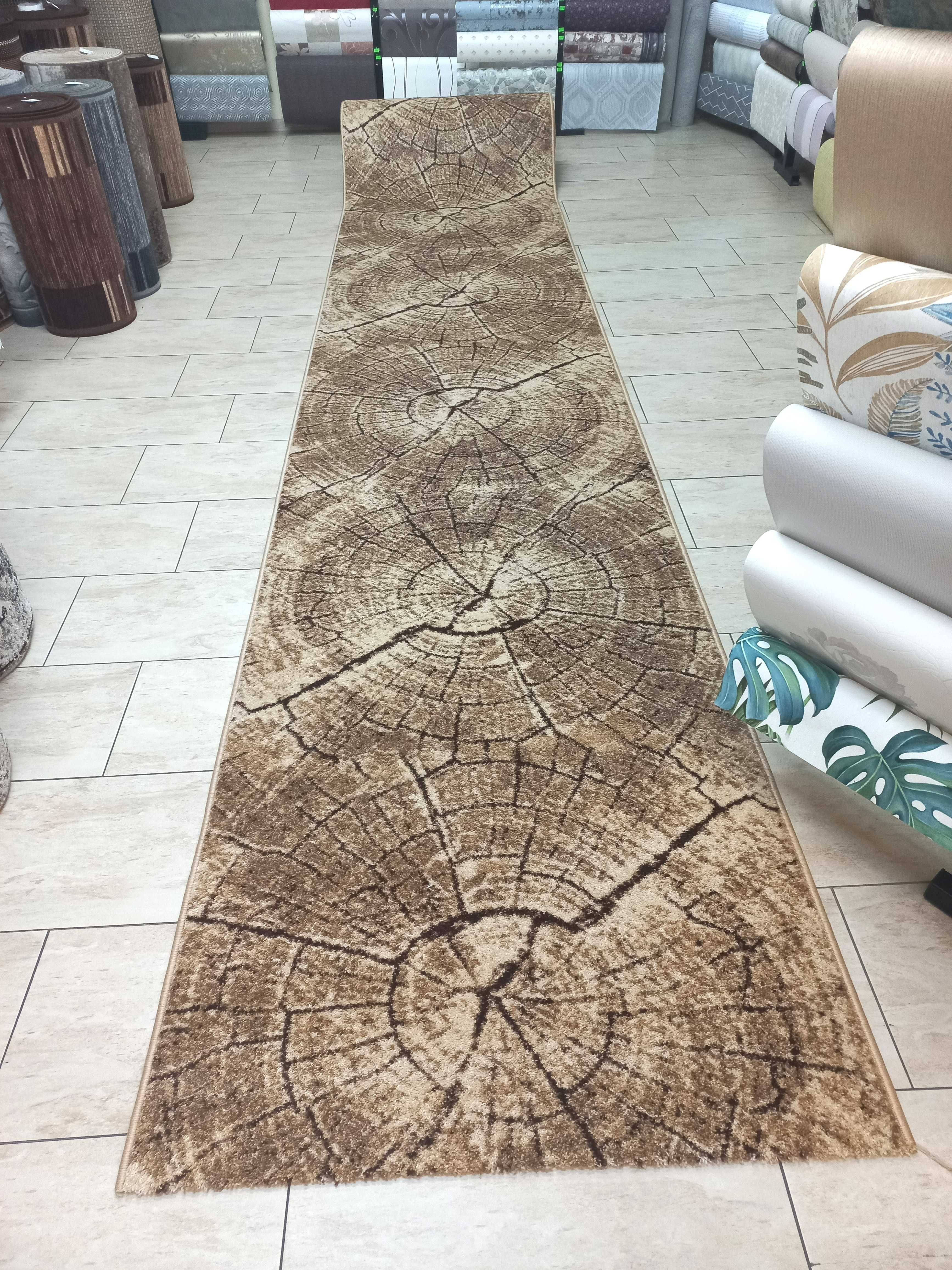 Mega gruby chodnik dywan. "PIEŃ". Szerokość: 1m
