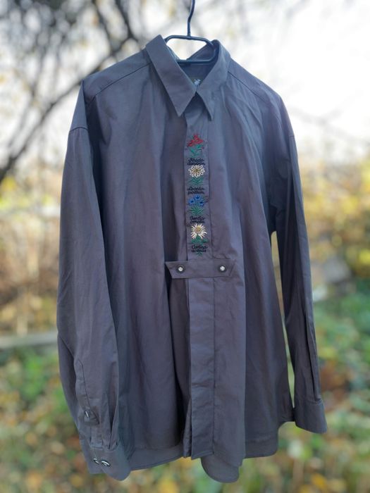 Австрійська сорочка чоловіча з вишивкою
