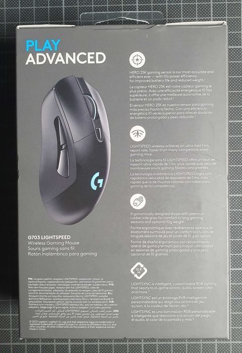 Logitech G703 LightSpeed - Rato Gaming