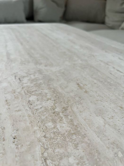 Trawertyn 100% stolik ława stół kamienny marmurowy naturalny