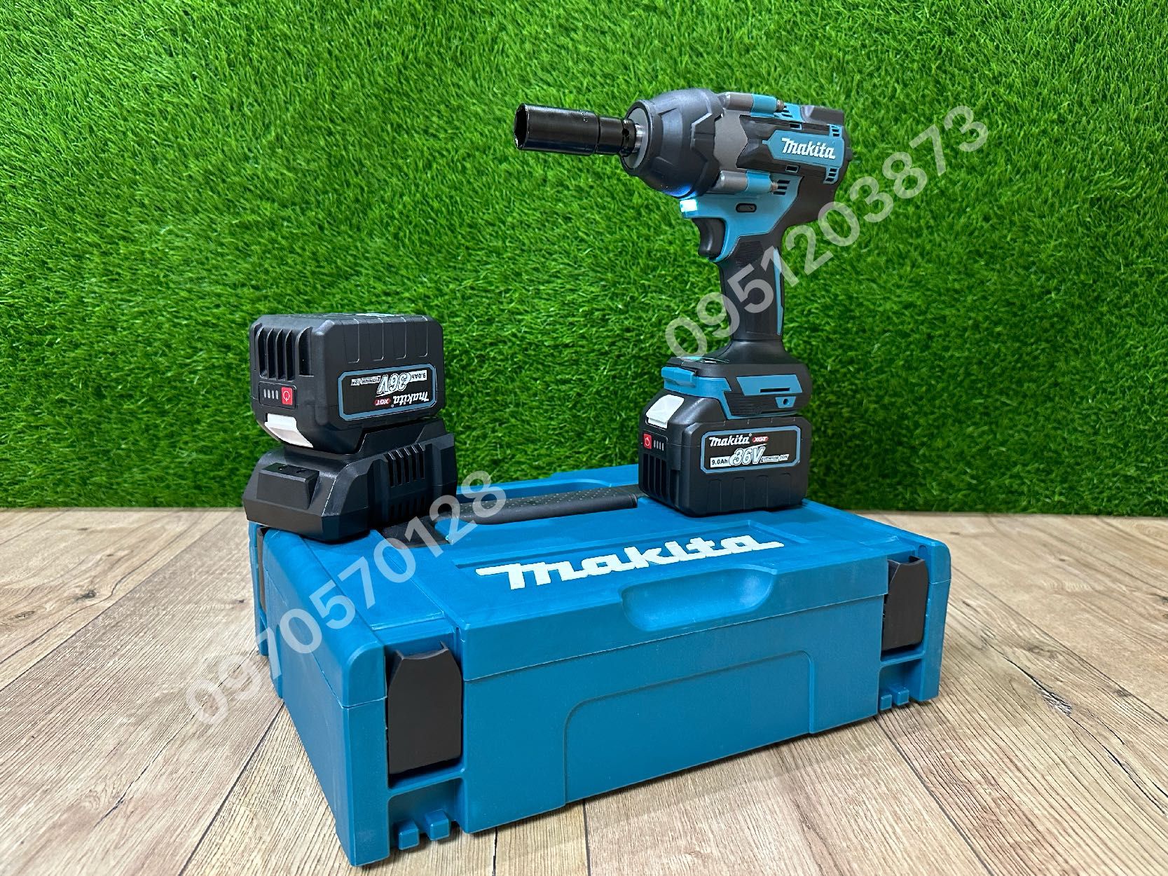 Аккумуляторный Гайковерт Makita DTW850BL 36V 9Ah крутящий момент 850Нм