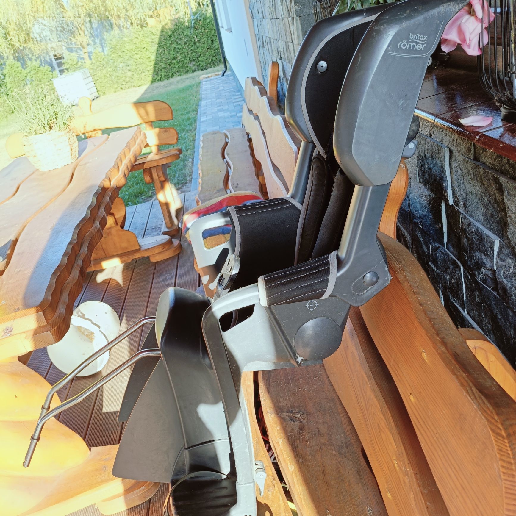 Fotelik rowerowy britax