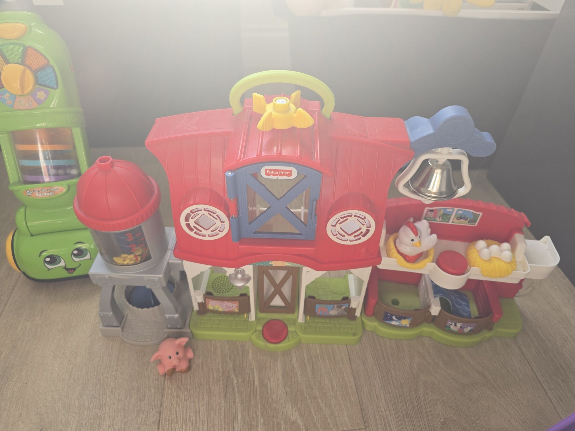 Zestaw Zabawek fisher price, farma, traktor, robot- odbior osobisty