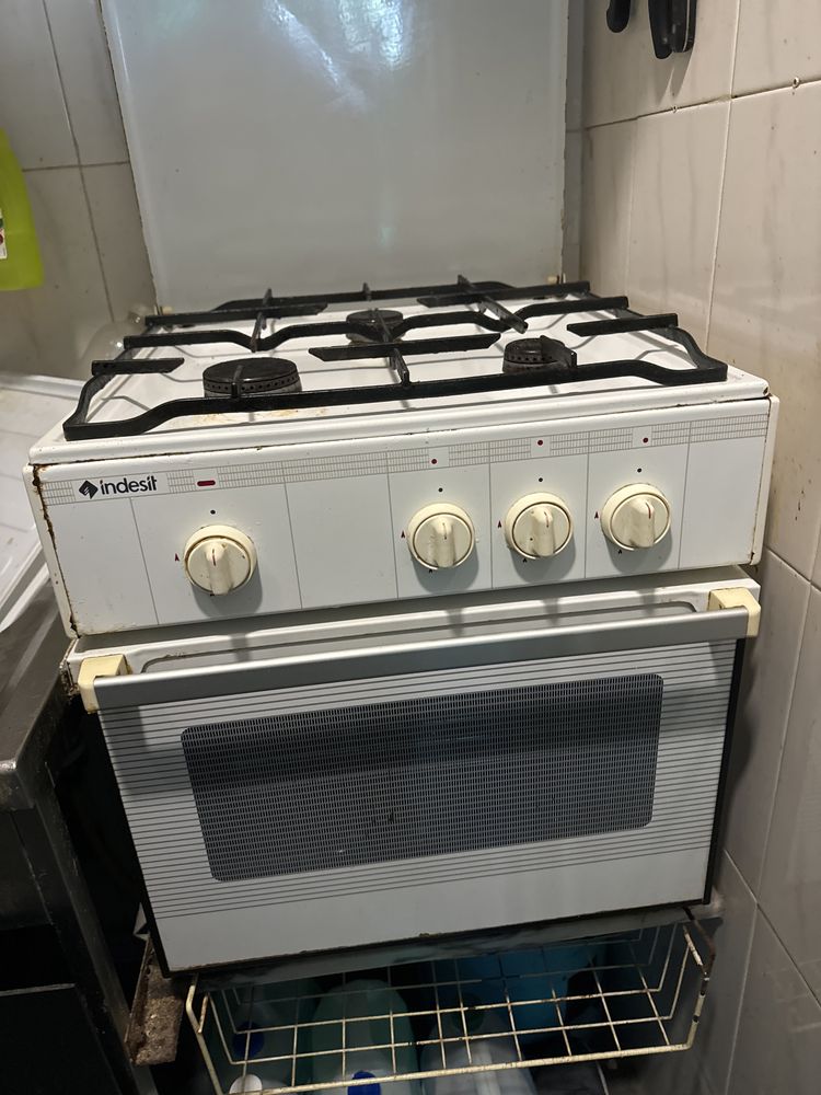 Fogao butano pequeno com bilha gas