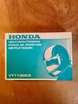 HONDA VT 1100 C3 - manual do proprietário