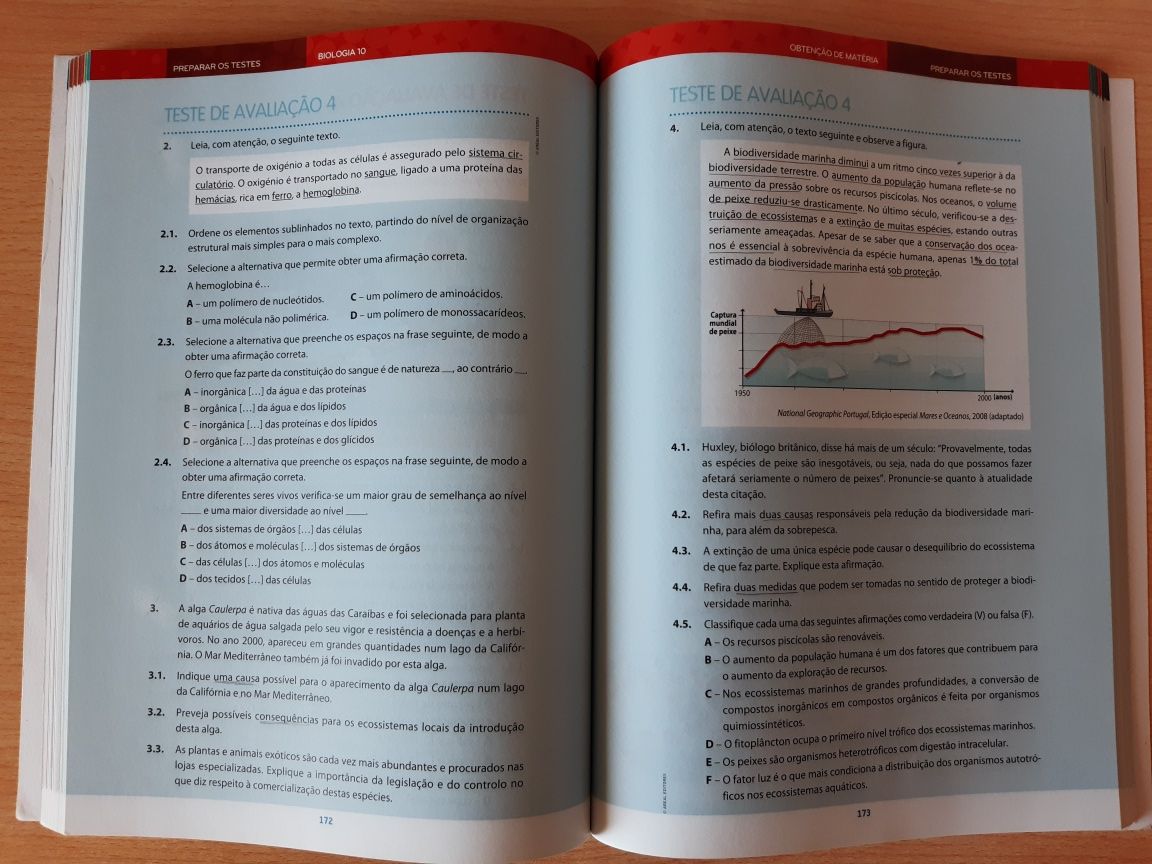 Preparar os Testes - Biologia e Geologia 10