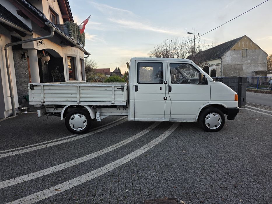 Volkswagen Transporter T4 2.4D doka,brygadówka,6 osob