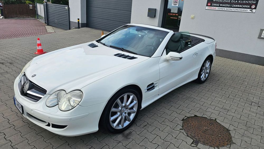 Mercedes-Benz SL niski przebieg, po serwisie, wersja na rynek japoński, sprawny dach!