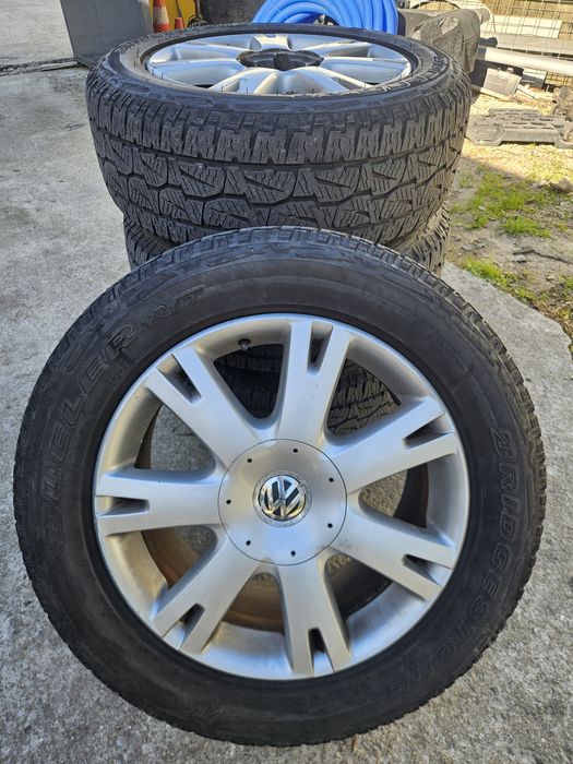 Jantes e pneus 18 origem tuareg