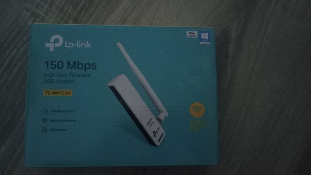 bezprzewodowa karta sieciowa USB TP-Link TL-WN722N.