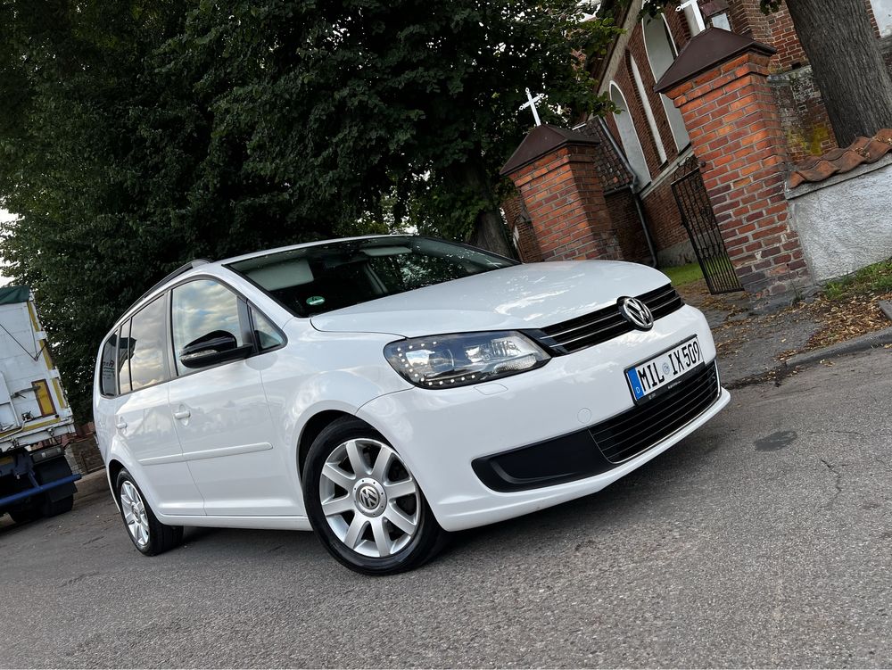 Vw Touran*2.0 Tdi*Led*Bi-xenon*Navi*Webasto*Tylko 199 tys km*Serwis!