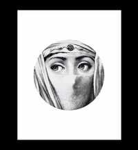 Plakat, Fornasetti - Orientalna