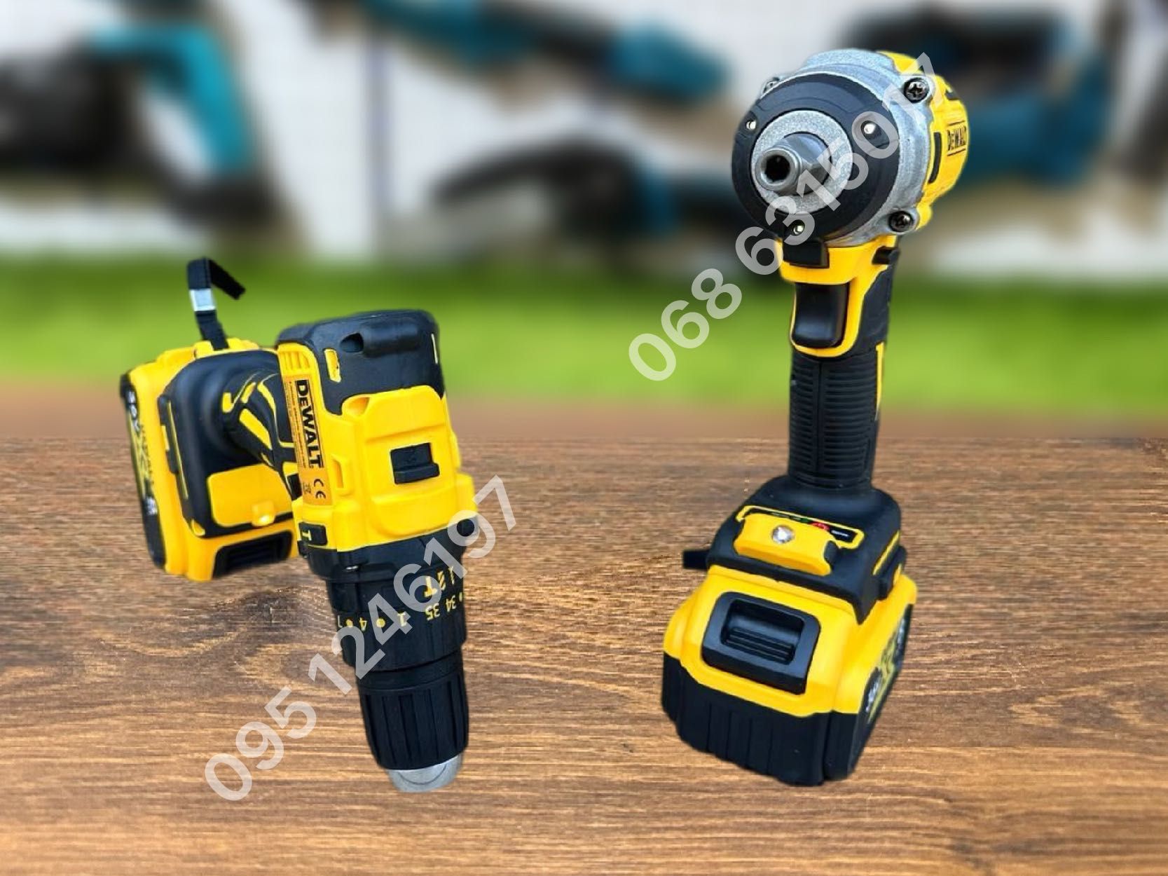 Набор 4/1 DeWALT Болгарка + Гайковерт + Перфоратор + Шуруповерт 36V8Ah
