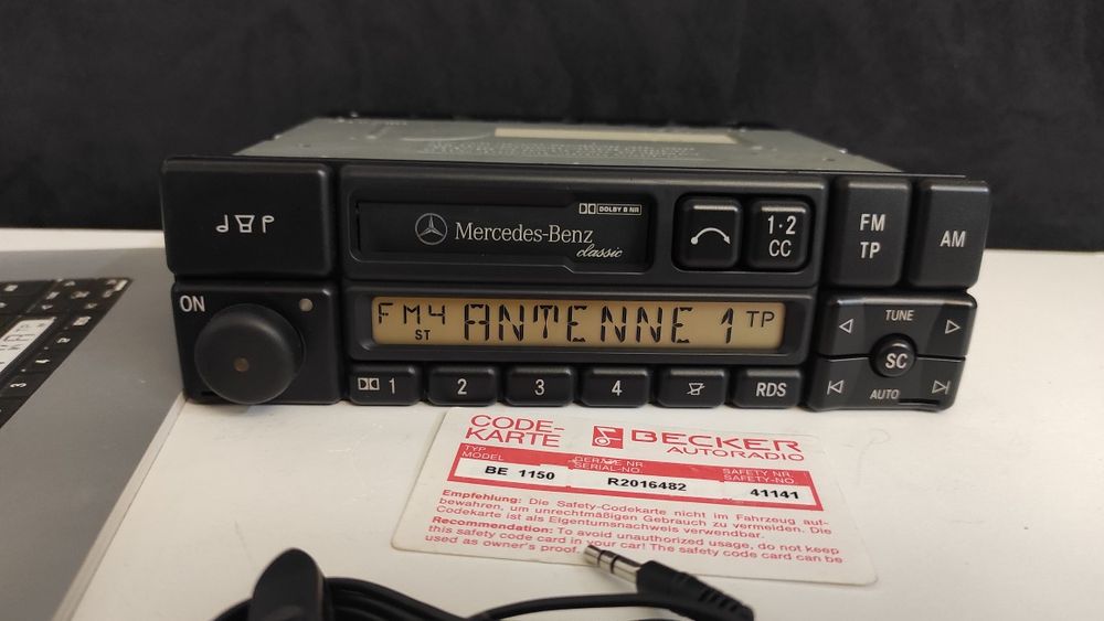 Radio Becker Classic MERCEDES R107 W126 W201 R129 W140 w123 w202 w210
