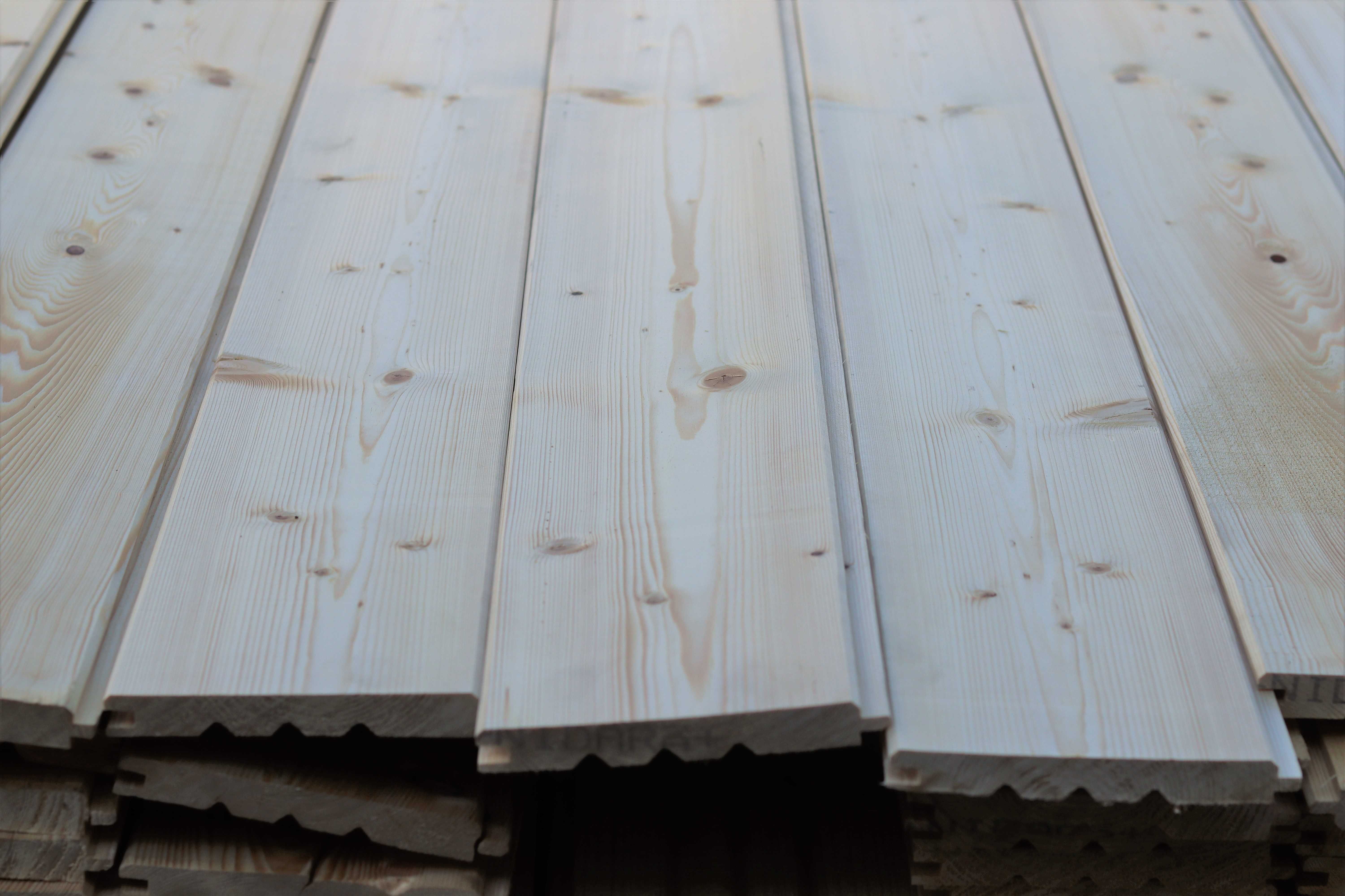 Podbitka drewniana, boazeria, deska elewacyjna 19x146mm Faza