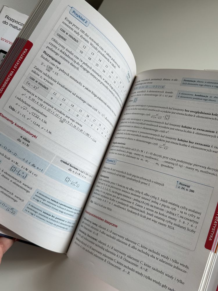 Teraz matura matematyka poziom rozszerzony vademecum Nowa Era