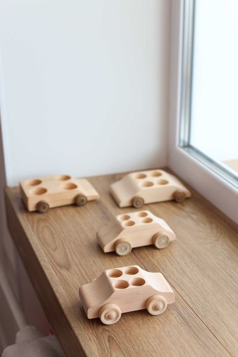 Дерев’яні машинки, заготовки для творчості, 200 грн/1 шт