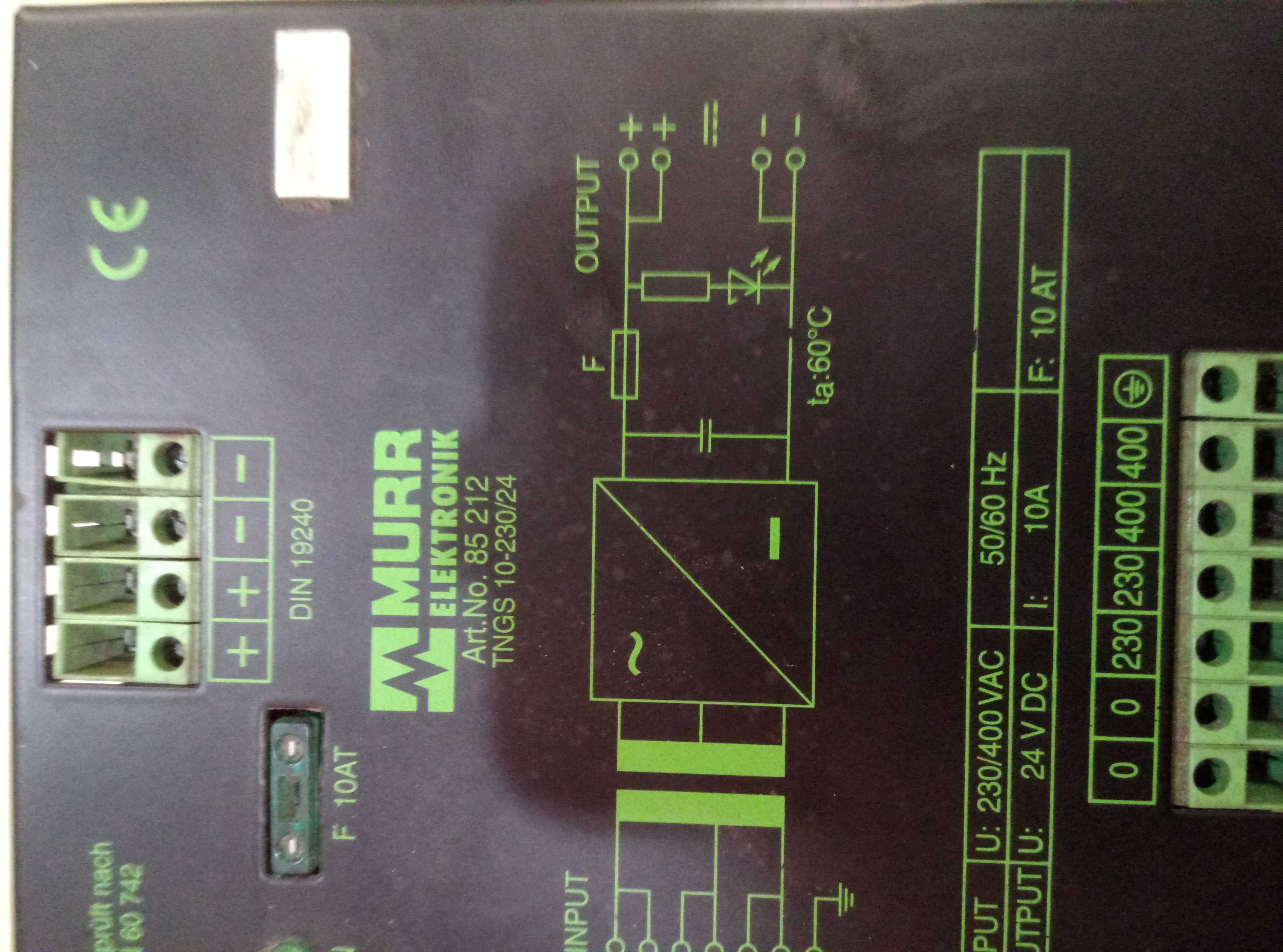 Transformator MURR Elektronik