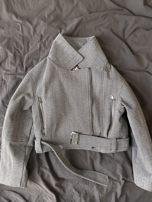 Бобмбео укорочене пальто розмір S