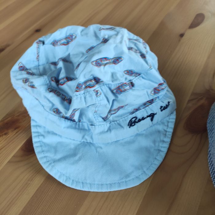 2 czapeczki chłopięce na lato  2 lata 48 cm