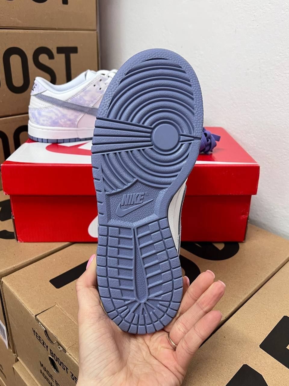 Nike Dunk SB purple pulse + додаткові шнурки