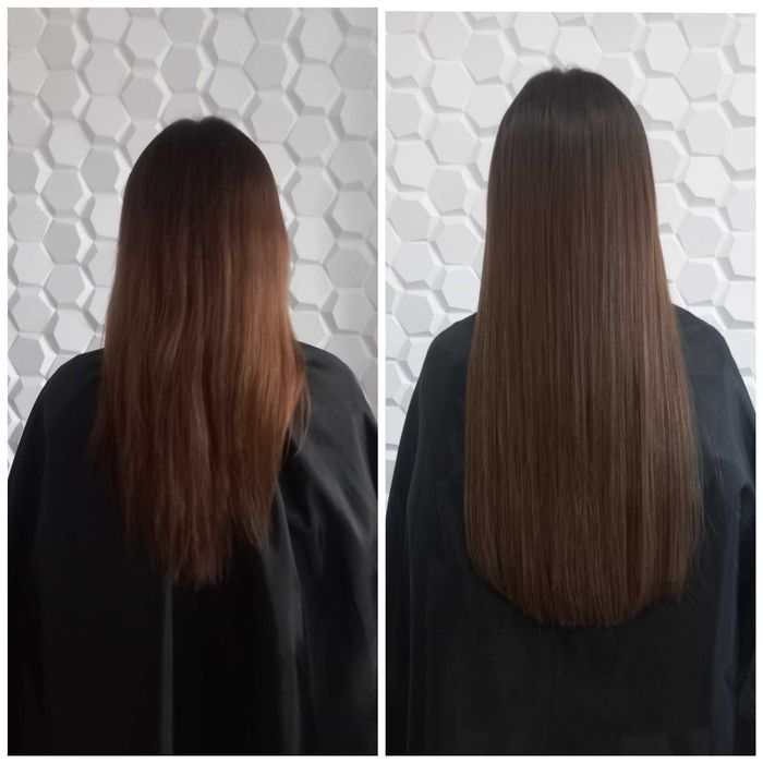 Przedłużanie zagęszczanie włosów