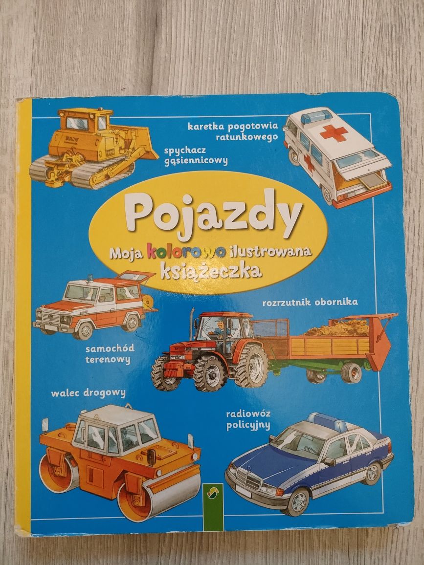 Słownik obrazkowy/ Pojazdy. Moja kolorowo ilustrowana książeczka