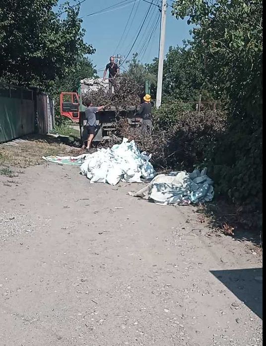 БЫСТРО! Уборка участок Экскаватором лопатами+Вывоз Камаз Демонтаж