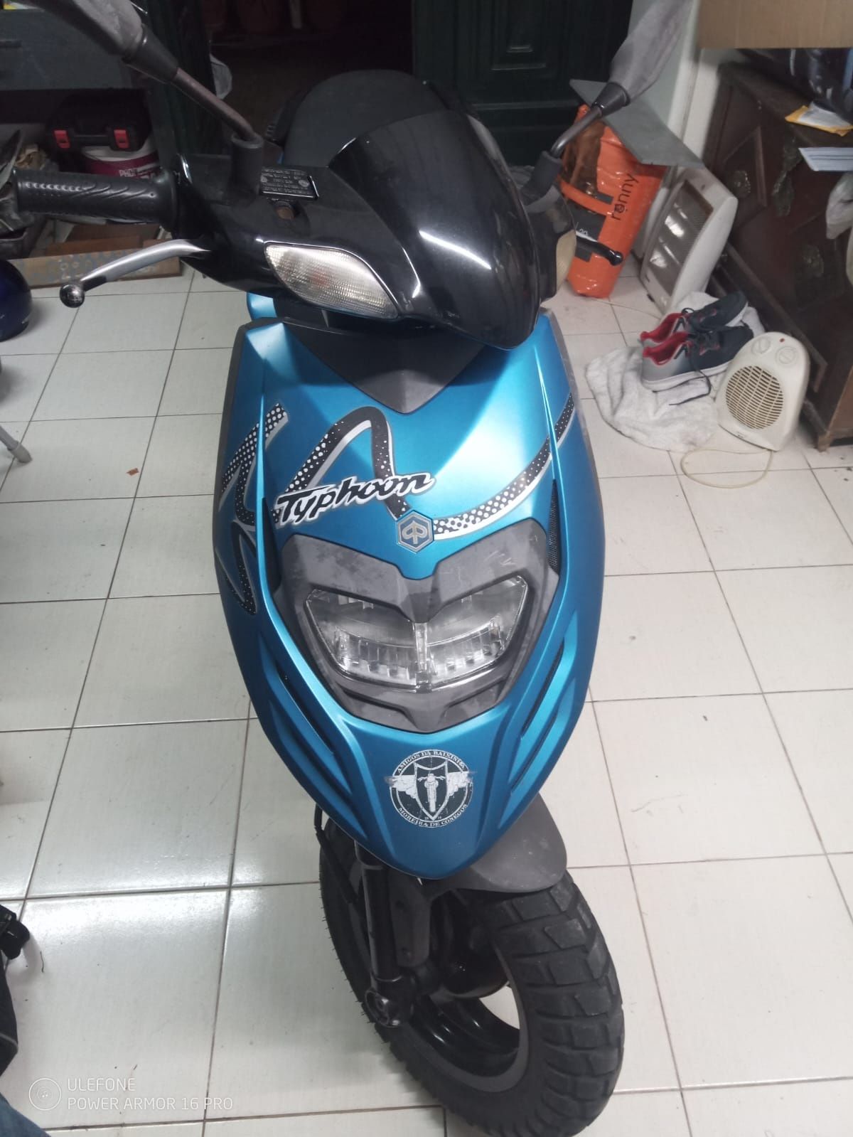 Scooter piaggio typhoon 50cc de 2014 como nova