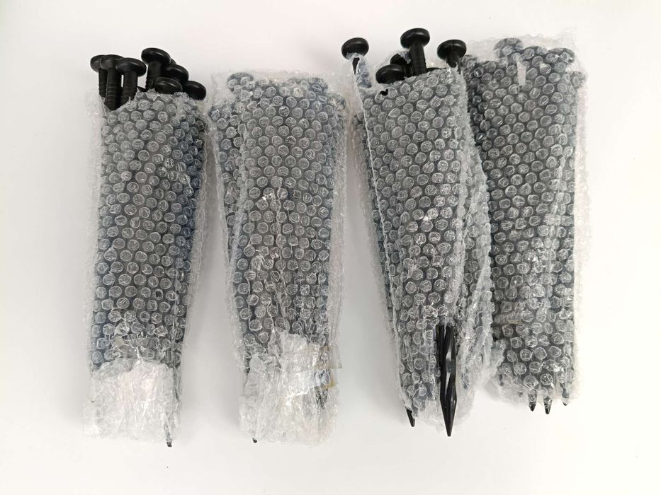 VOUNOT Krawędź ogrodowa z tworzywa sztucznego, elastyczna krawędź