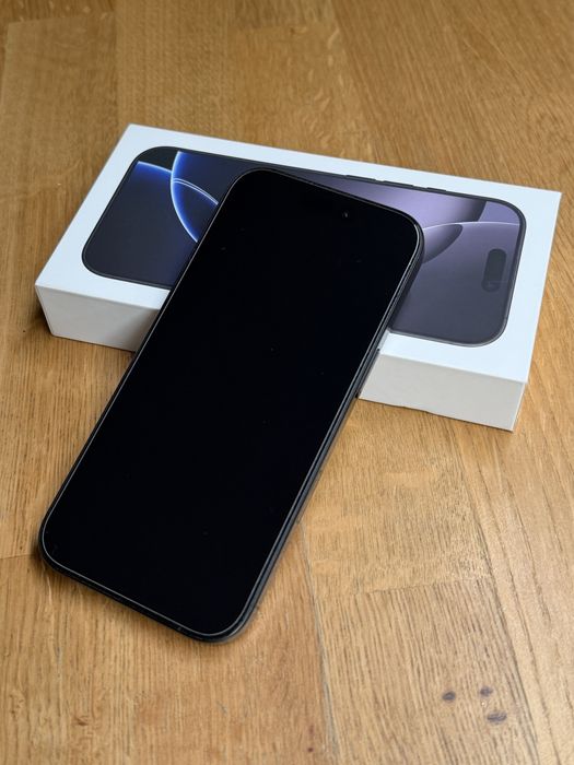 iPhone 16 Pro/256 GB, Czarny/Stan Idealny/gwarancja