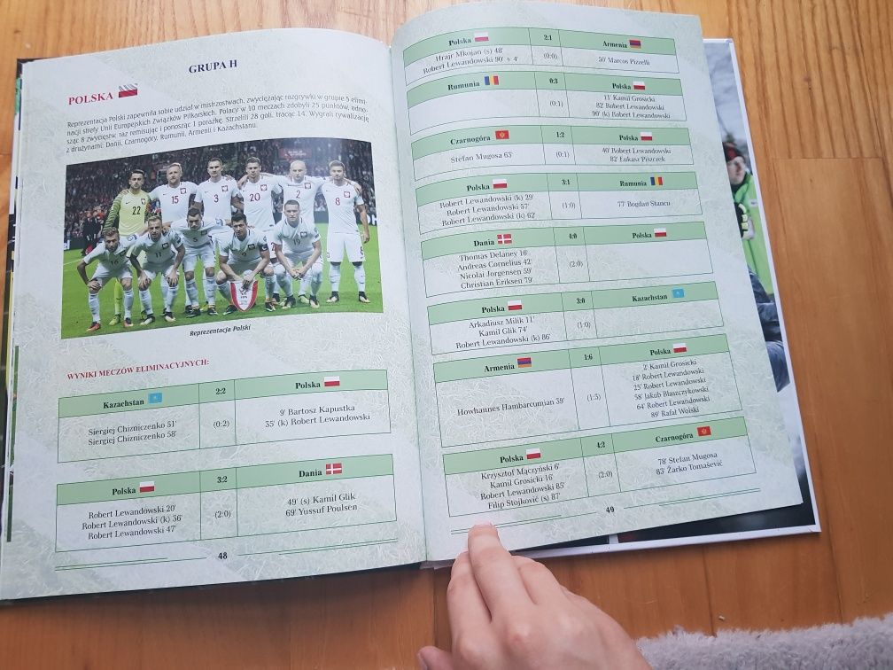 Książka piłkarska piłka nożna sporty encyklopedia sportu